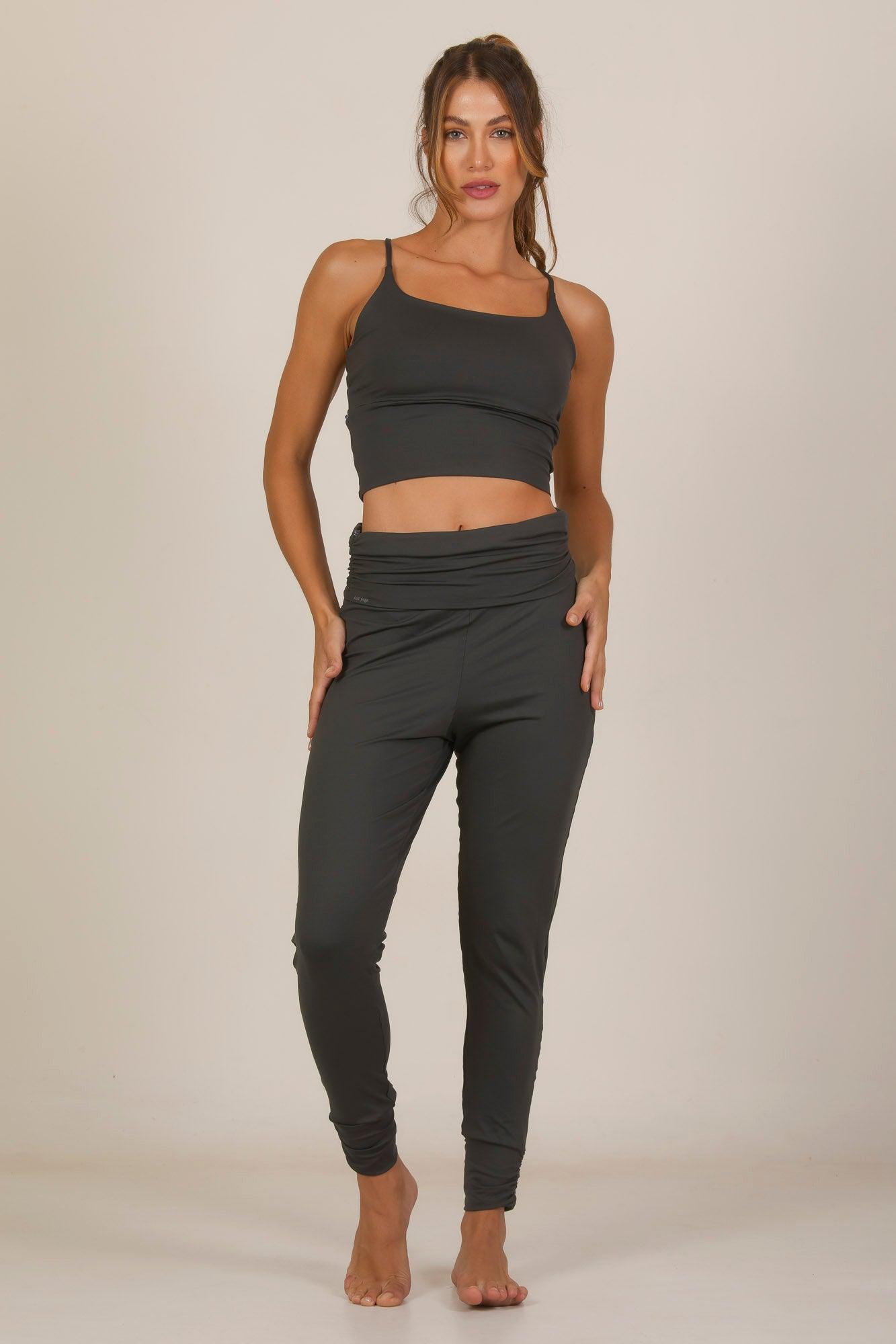 Top + Longo Cinza Equilíbrio - inayoga