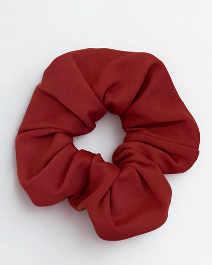 Scrunchie de Malha Sustentável Iná Yoga - Macio e Protege o Cabelo