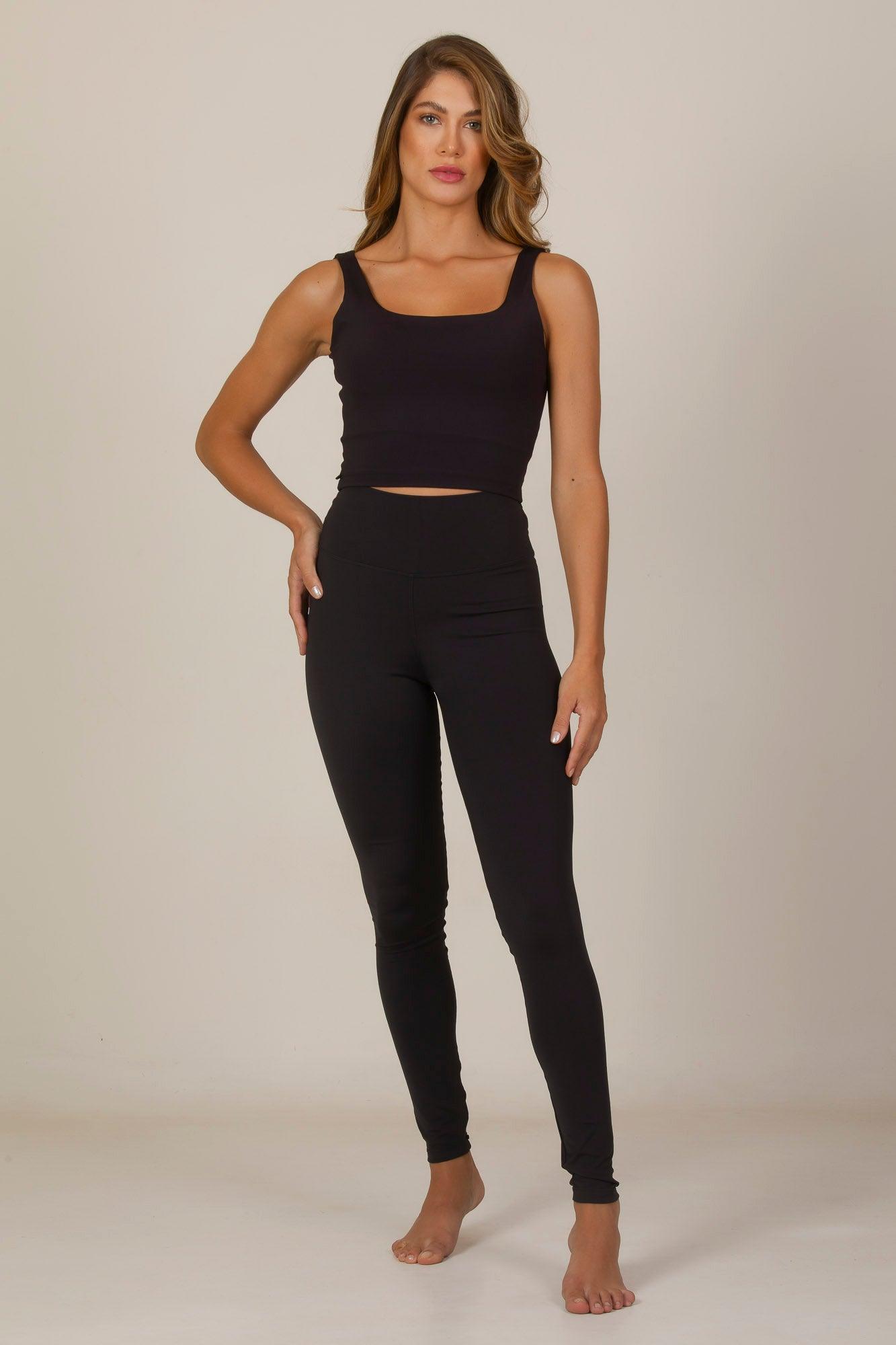 Legging Básica Preto Força - inayoga