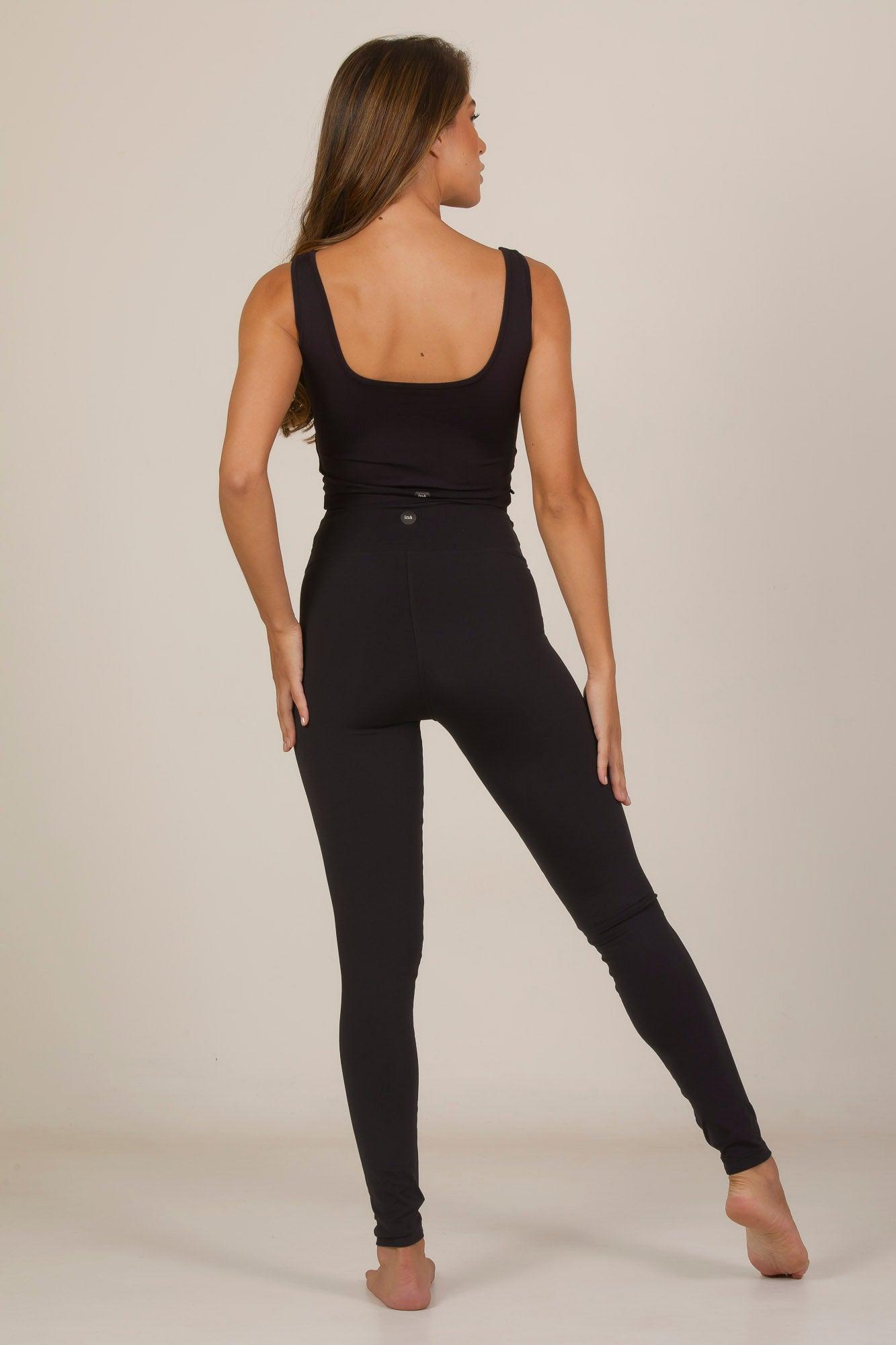Legging Básica Preto Força - inayoga
