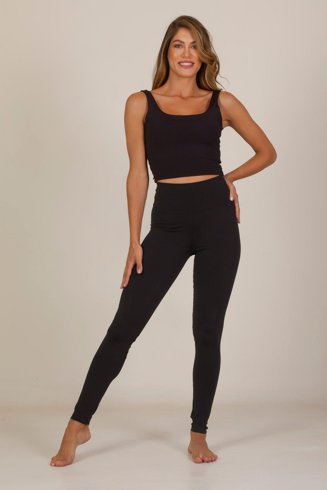 Legging Básica Preto Força - inayoga