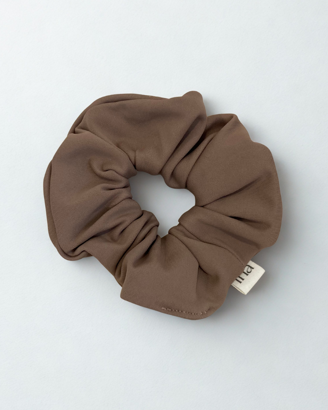 Scrunchie de Malha Sustentável Iná Yoga - Macio e Protege o Cabelo