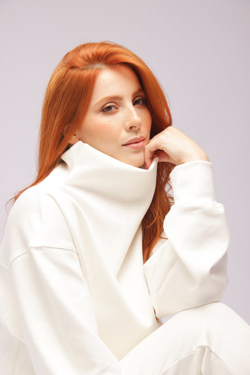 Blusao Ina yoga branco