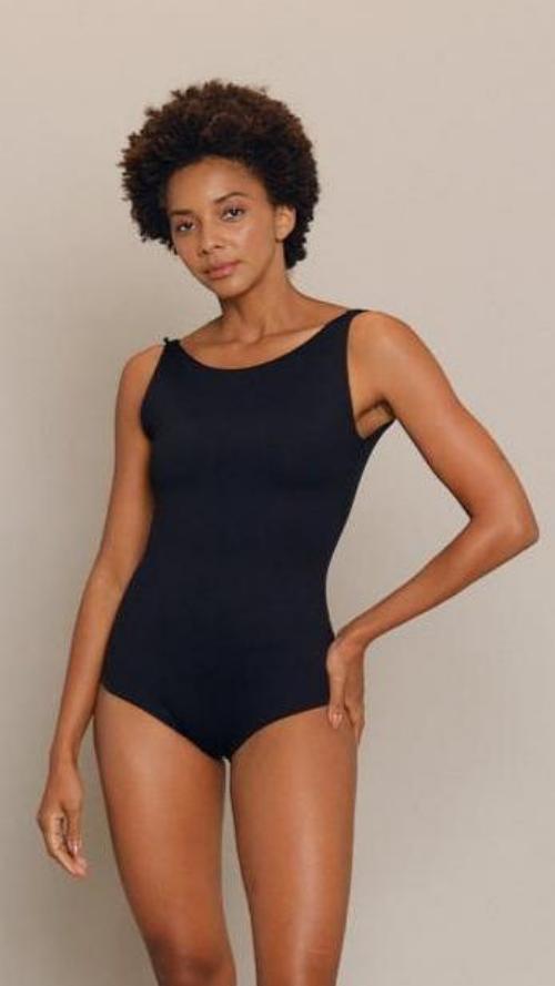 Body Básico Preto Força - inayoga