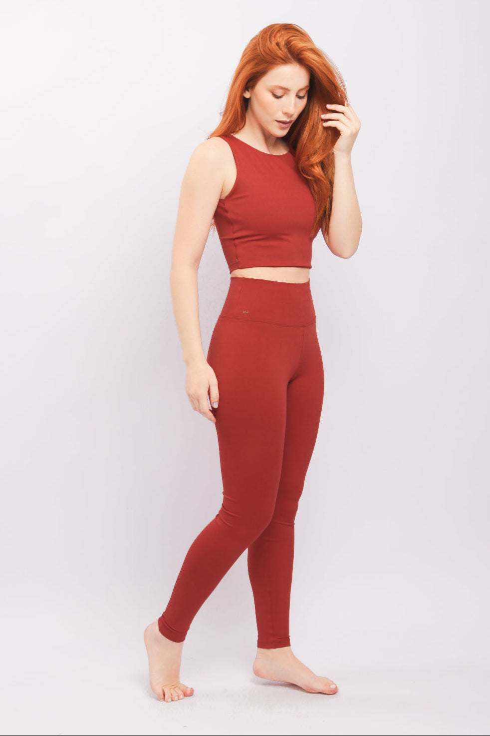 cropped Canoa Argila Ina yoga