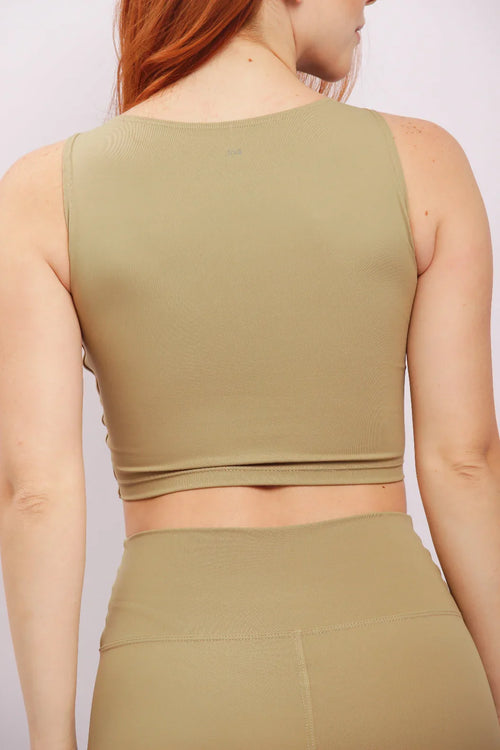 Cropped Canoa Orvalho Ina yoga