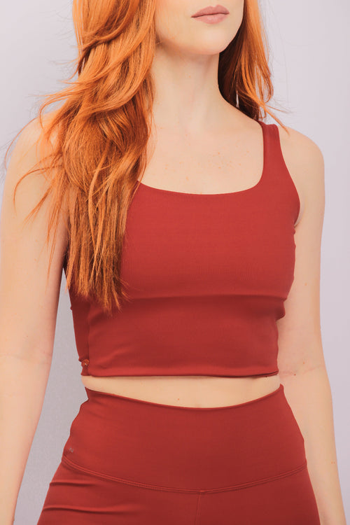 Cropped Square Ina yoga Argila 