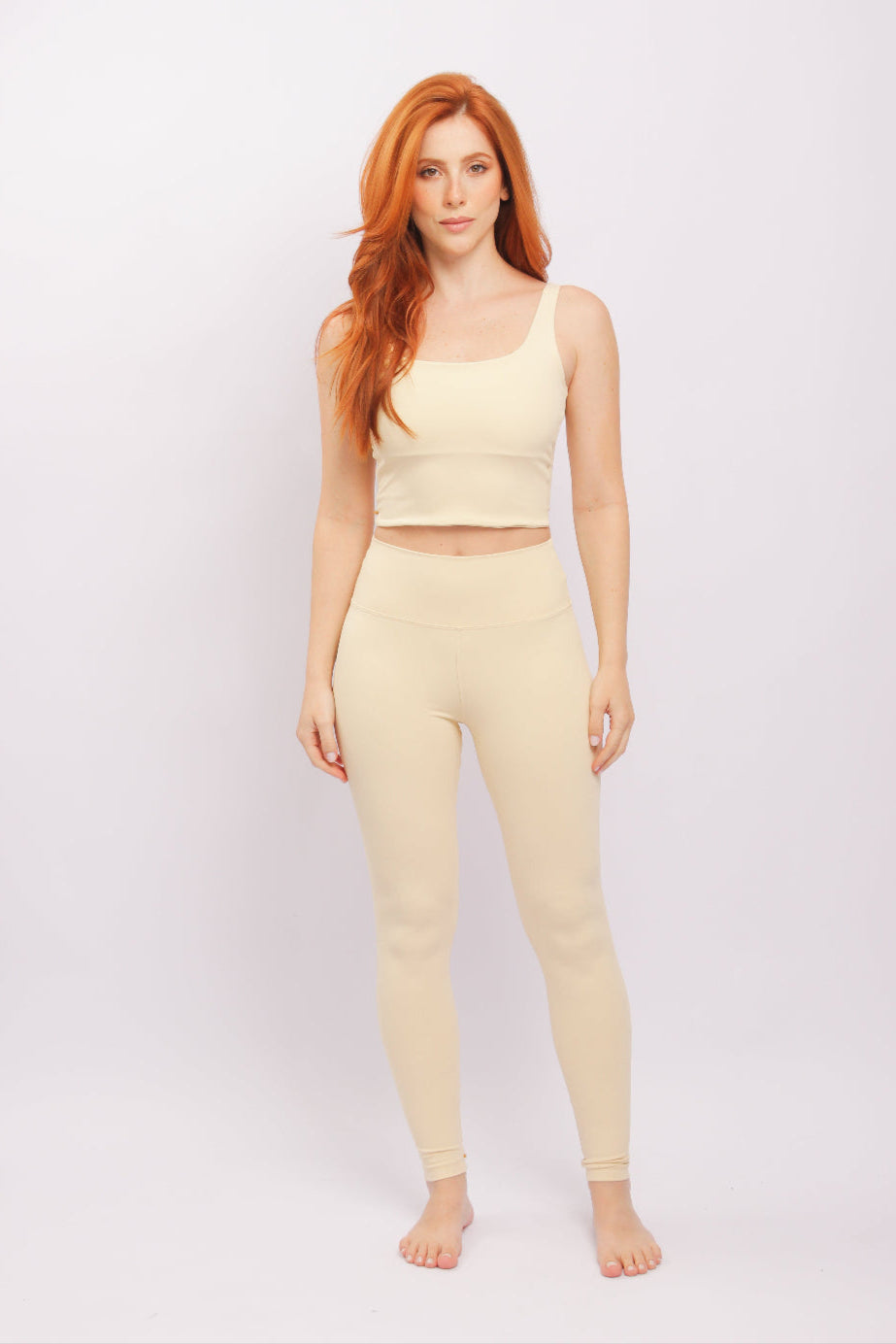 Cropped square baunilha Ina yog