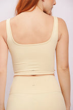 Cropped square baunilha Ina yog