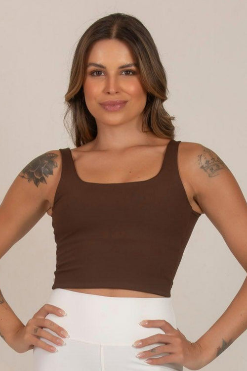 Cropped Square Café Coragem - inayoga