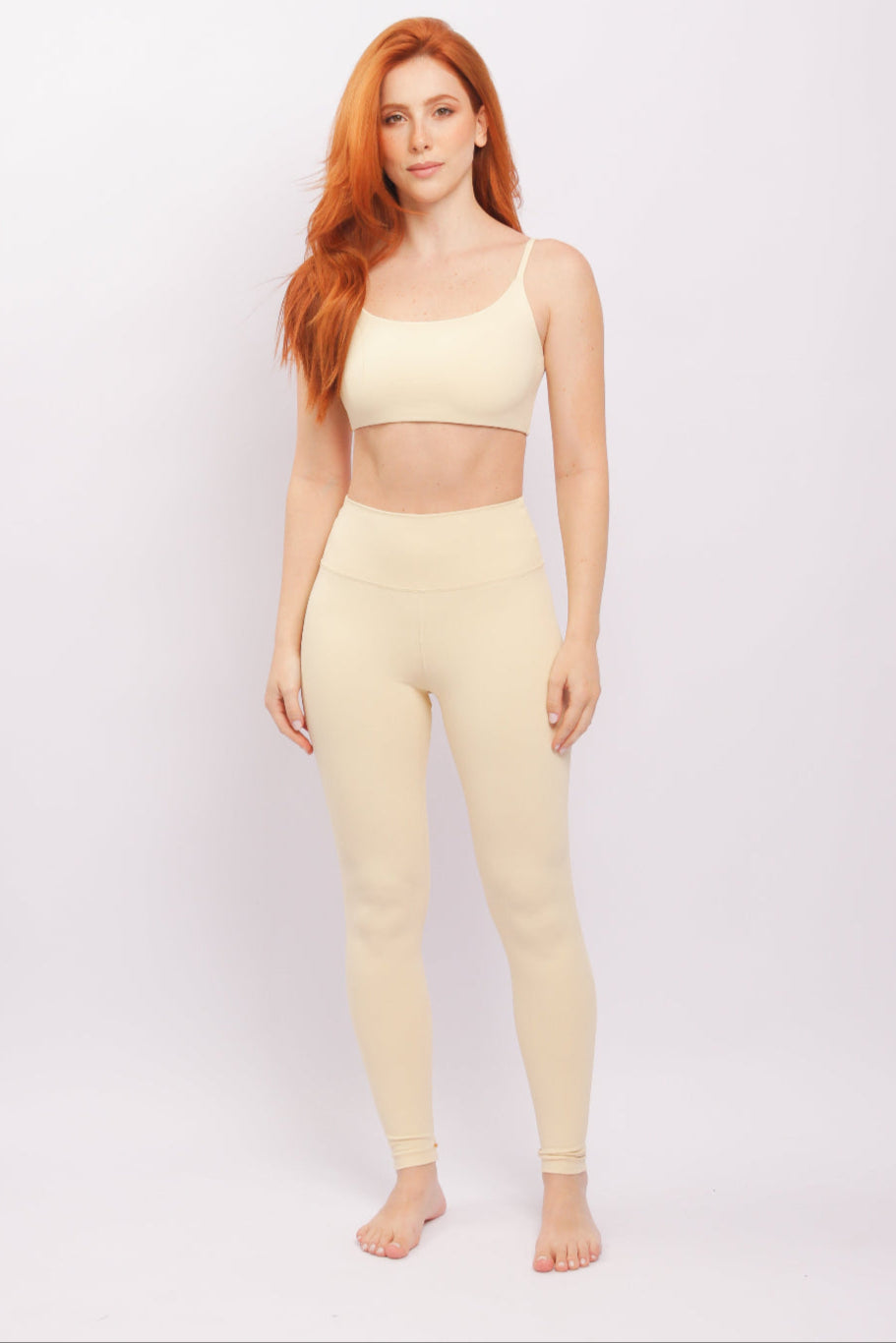 Legging basica para yoga Baunilha Ina yoga