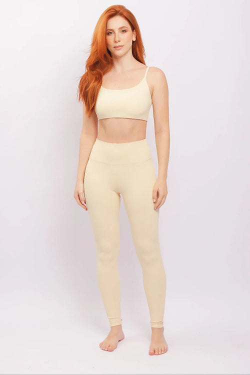 Legging basica para yoga Baunilha Ina yoga