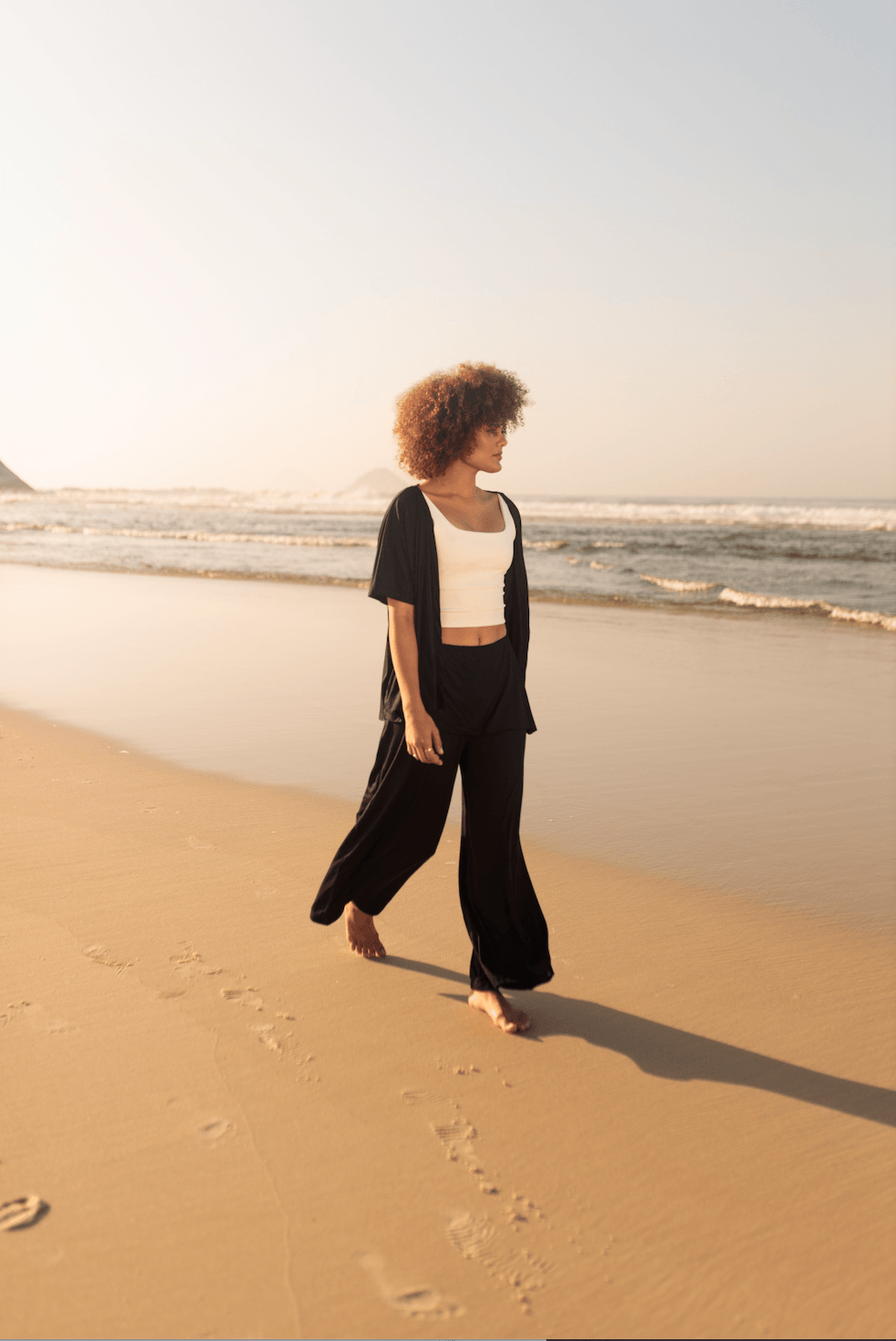 Pantalona Preto Força - inayoga