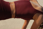 conjunto ina yoga vinho 