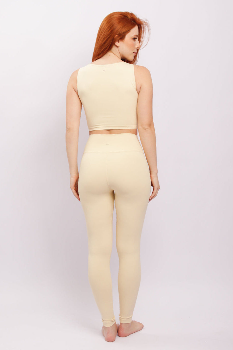 Cropped Canoa Ina Yoga Baunilha