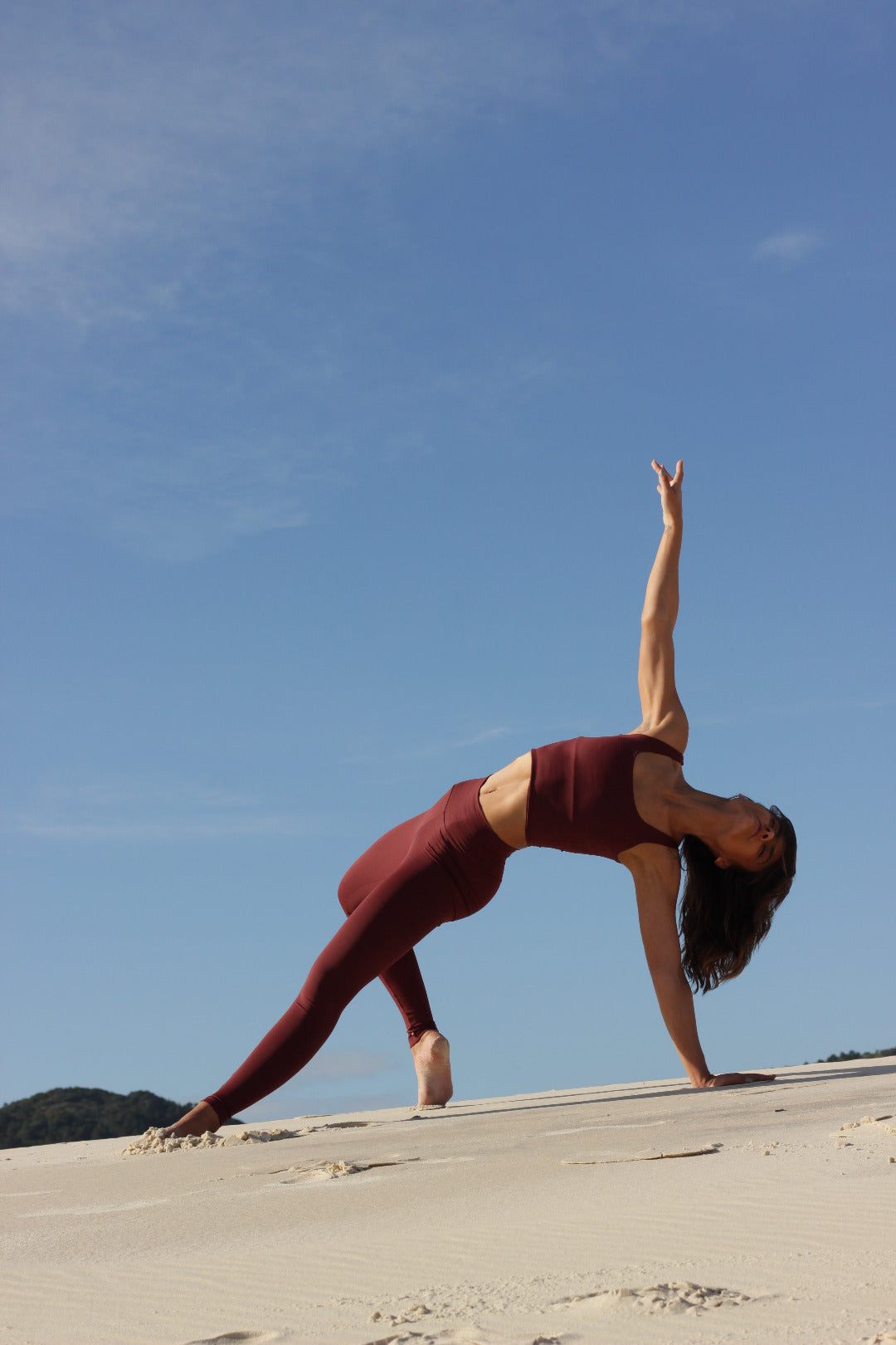 Cropped Square Vinho Magnetismo  | Top Feminino para Yoga, Pilates e Dia a Dia (Cópia)