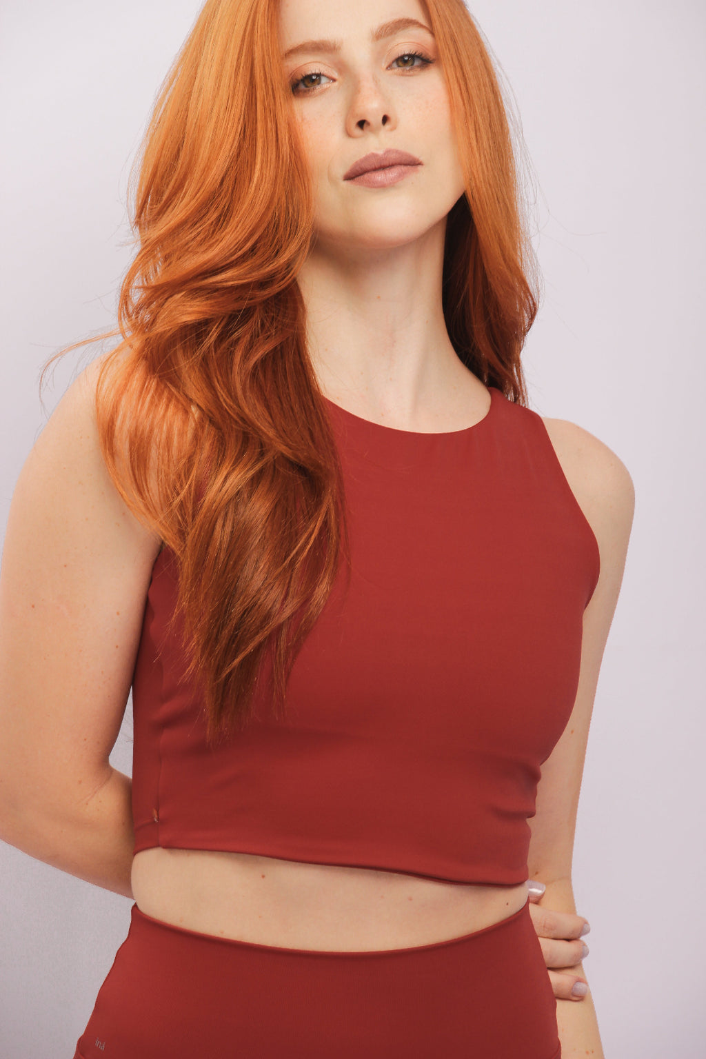 cropped Canoa Argila Ina yoga