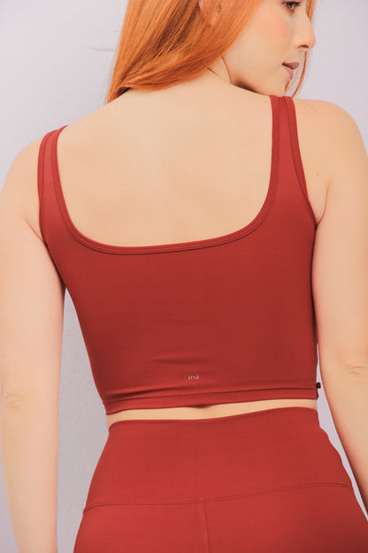 Cropped Square Ina yoga Argila 