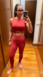 legging e cropped para yoga ina