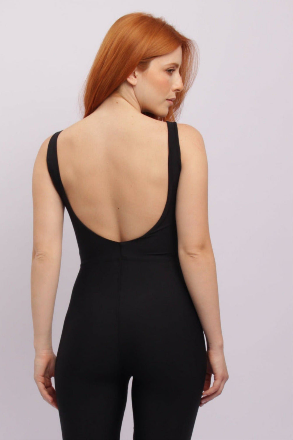 macacao preto para yoga Ina