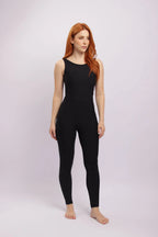 macacao preto para yoga Ina