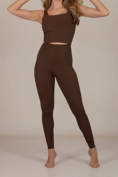 Legging Básica Café Coragem